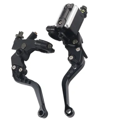 Obrázek produktu pro 1 pár 7/8" (22 mm) univerzálních páček brzdového a spojkového hlavního válce motocyklu