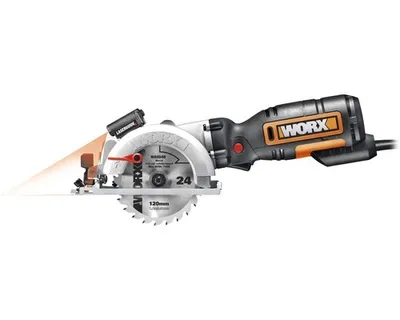 Produktbild von WORX WX427, Schwarz, Orange, Edelstahl, II, 12 cm, 3700 RPM, 4,6 cm, 11,5 cm