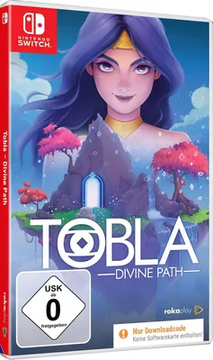 Produktbild von TOBLA - DIVINE PATH - spannende Abenteuer und knifflige Rätsel für Nintendo Switch - Code in a Box