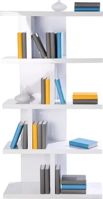 Immagine prodotto di Phoenix Lloret Mensola asimmetrica, lucida LxHxP cm 80 x 150,1 x 29 Bianco lucido