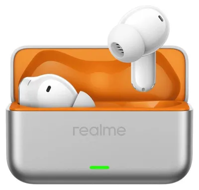 Immagine prodotto di realme Buds T500 Pro RMA2502 Auricolari True Wireless Bluetooth 6.1 ANC IP55 Arancio Menta