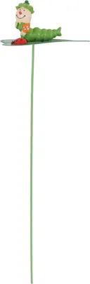 Image de Pique-fleur, métal, décoration florale, pour plantes en pot, plantes succulentes, pot de fleurs, env. 27 cm