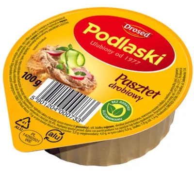 Zdjęcie produktu dla Podlaski pasztet drobiowy 100g