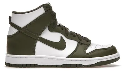 Produktbild von Nike Dunk High Retro Cargo Khaki (GS) - EU 36