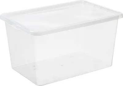 Produktbild von plast team Aufbewahrungsbox BASIC BOX, 52 Liter