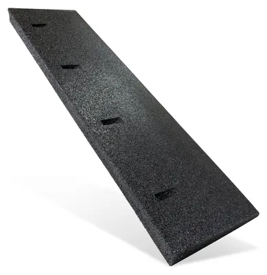 Immagine prodotto di Rampa in gomma, dimensioni 100x25x4,5 cm, per marciapiedi e soglie