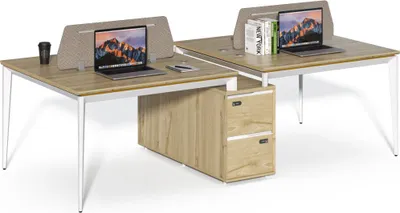 Obrázek produktu pro Kancelářská sestava 4 osoby Houseland Profit Max 05 2612 dub/bílá