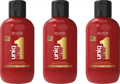 Produktbild von Revlon Uniq One 3 x 100 ml All in One Shampoo Set