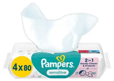 Produktbild von Pampers Sensitive Feuchttcher 320 Stk.