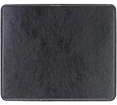 Obrázek produktu pro Kožená podložka pod myš, protiskluzová, rozměry 24 x 20 x 0,3 cm, černá