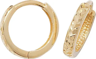 Produktbild von 9 Karat (375) Gold Damen - Paar Creolen - 9mm*9mm; TRS113649KY