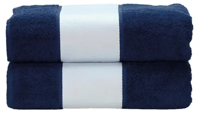 Produktbild von ARTG - Badetuch "Subli-Me" LT2253 (Einheitsgröße) (Dunkelblau)