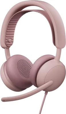 Produktbild von Logitech Zone Wired 2 Headset mit adaptiver Hybrid-ANC, Geräuschunterdrückung, 40mm Treiber, USB-C mit USB-A Adapter, KI-Mikrofone, Büro & Homeoffice
