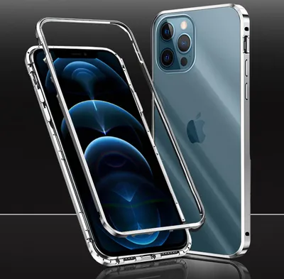 Produktbild von Apple iPhone 12 Pro Max (6,7") Magnet Bumper Silber