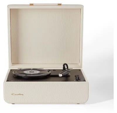 Obrázek produktu pro Crosley CR6255ACC4, Gramofon s řemínkovým náhonem, Krém, MDF, Kov, Plast, Polyvinylchlorid (PVC), 30,5 cm, 3,5 mm, 10 W