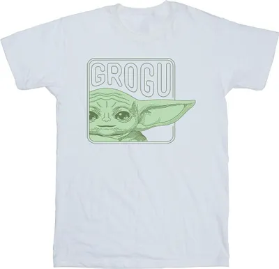 Obrázok produktu pre Star Wars - Tričko "The Mandalorian" pre mužov BI47439 (M) (White)