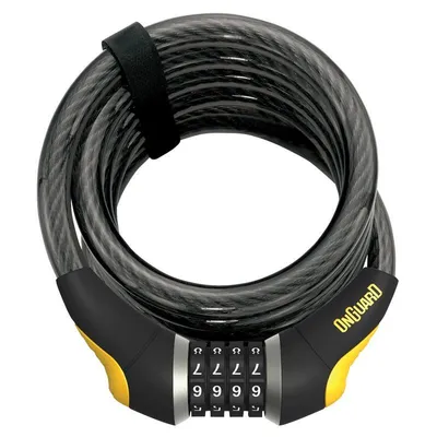 Obrázek produktu pro Zámek Onguard Doberman spirála 1850x15mmý stavitelný kód držák
