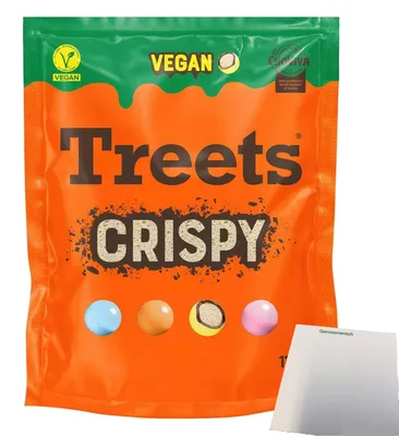 Produktbild von Treets Crispy Vegan (175g Packung) + usy Block