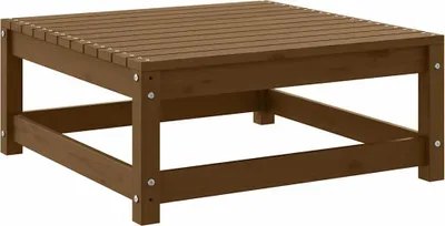 Obrázok produktu pre vidaXL Záhradná stolička 70x70x30 cm Medovo hnedá z masívneho borovicového dreva