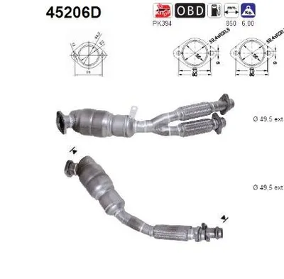Obrázek produktu pro AS Katalyzátor Článek: 45206D
