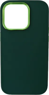 Obrázek produktu pro RJID Case Cover Bumper Back Cover Bumper TPU ochranný kryt kompatibilní s iPhone 14 Pro Max Dark green