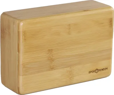 Produktbild von Yoga Block Bambus | Yogablock Yogaklotz Yoga Klotz Meditation Pilates