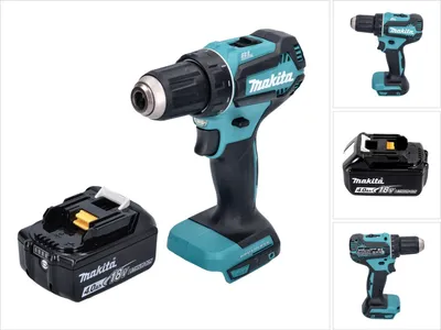 Produktbild von Makita DDF 485 M1 Akku Bohrschrauber 18 V 50 Nm Brushless + 1x Akku 4,0 Ah - ohne Ladegerät