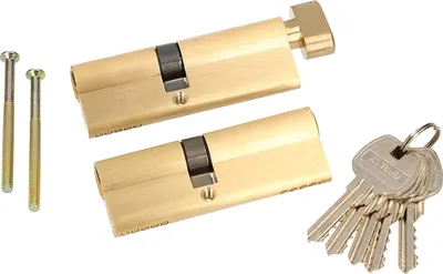 Obrázek produktu pro KOTARBAU® Sada cylindrických vložek s klíčem 2 ks. 40x50mm s uzamykacím kolíkem