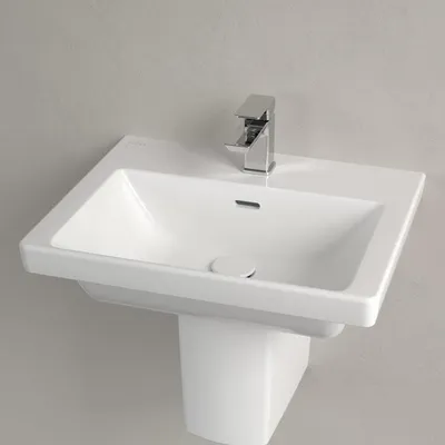 Produktbild von Villeroy & Boch Subway 3.0 Waschtisch 55 cm, mit 1 Hahnloch, mit Überlauf