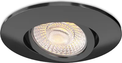 Produktbild von Ledvion LED Einbaustrahler Schwarz 3W CCT Neutralweiss wasserdicht IP65