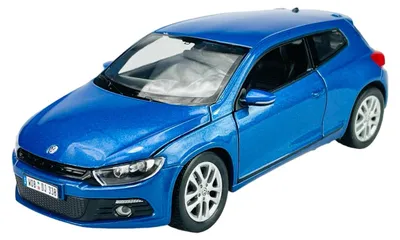 Produktbild von Welly VW Volkswagen Scirocco Modellauto Blau Metall 1:24