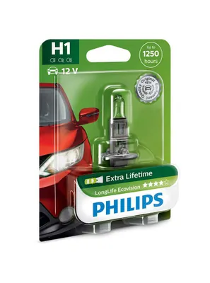Produktbild von Philips H1 12V 55W P14,5s Eco Vision 1st. Blister