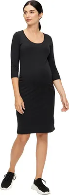 Produktbild von Mamalicious Lea Maternity Kurzes Kleid Schwarz S Frau Schwarz S