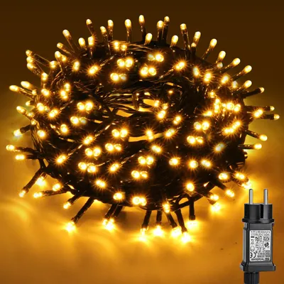 Lichtsnoer 10 m 100 LEDs warmweiß Timer Speicherfunktion
