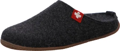 Immagine prodotto di Living Kitzbühel felt - Pantofole a croce svizzere Sottopiede integrato, suola in gomma naturale antiscivolo e resistente all'abrasione, comoda e flessibile