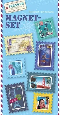 Produktbild von Moses Verlag Fernweh Magnetset - Magnete 81779