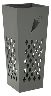 Obrázok produktu pre Držiak na dáždnik 19 x 48 x 19 cm, kovový, sivý