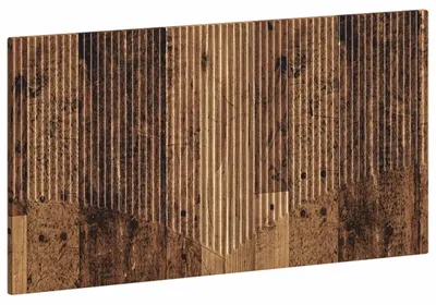 Image de vidaXL Tête de lit murale HOORN, en bois de récupération et en panneaux de particules