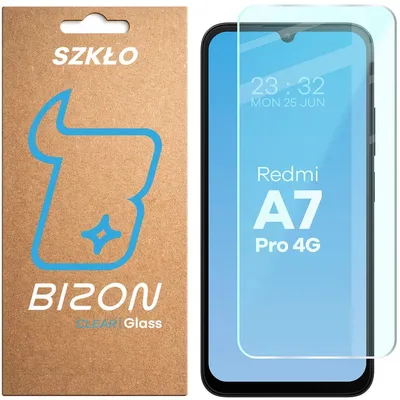 Produktbild von Gehärtetes Glas für Xiaomi Redmi A7 Pro 4G, Bizon Glass Clear
