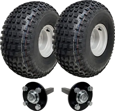 Obrázok produktu pre 22x11.00-8 Knobby ATV Quad Trailer Kit kolesá, 40x40 nápravy nosnosť 310kgs