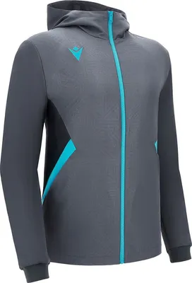 Produktbild von Macron Victory Tiamat Kapuzenjacke Kinder - Anthrazit / Neon Sky