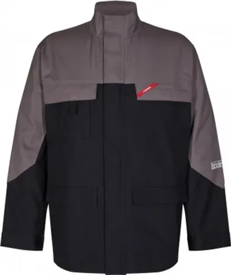 Produktbild von F. Engel Safety+ Multinorm Jacke, Schwarz/Grau, Gr. S