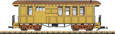 Produktbild von LGB 36831 NCRR Halbgepäckwagen