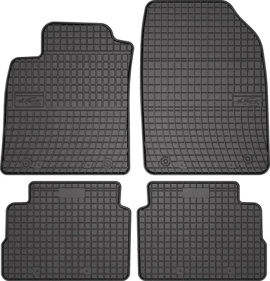Zdjęcie produktu dla 2002-2008 gumowe dywaniki podłogowe Opel Vectra C czarne 4 szt