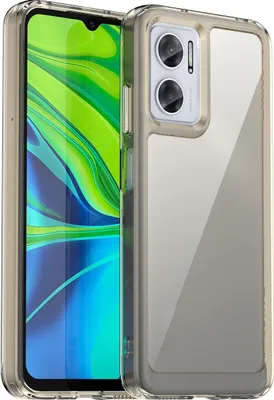 Produktbild von Mobigear Crystal  Xiaomi Redmi 10 5G Hülle Hardcase Backcover - Grau