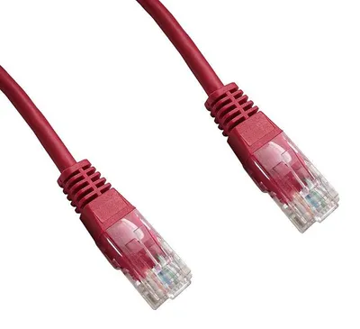 Obrázok produktu pre DATACOM patch kábel UTP cat5e 0,25M červený
