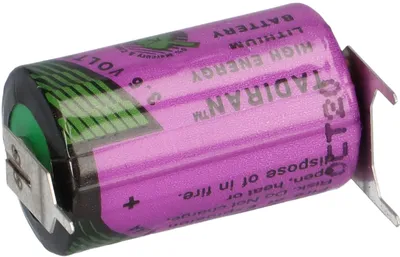 Produktbild von Tadiran Lithium 3,6V Batterie SL 750/PT 1/2AA - Zelle 1/2 Print +/- -