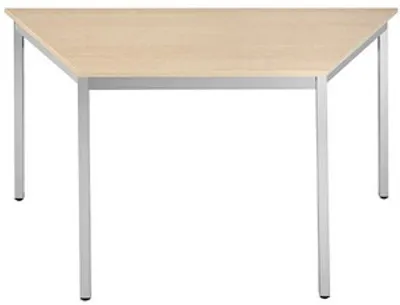 Produktbild von SODEMATUB Mehrzwecktisch ahorn, alu Trapezform, Vierkantrohr alu, 70,0/140,0 x 70,0 x 74,0 cm