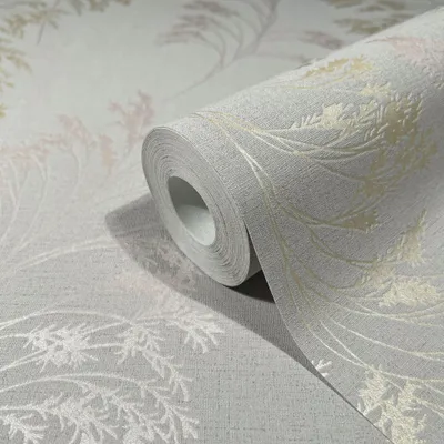 Produktbild von Vliestapete 82343 Jackie Gräser grau beige