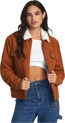 Productafbeelding van RVCA jas, model AVJJK00180-CZN0, kleur bruin, maat large